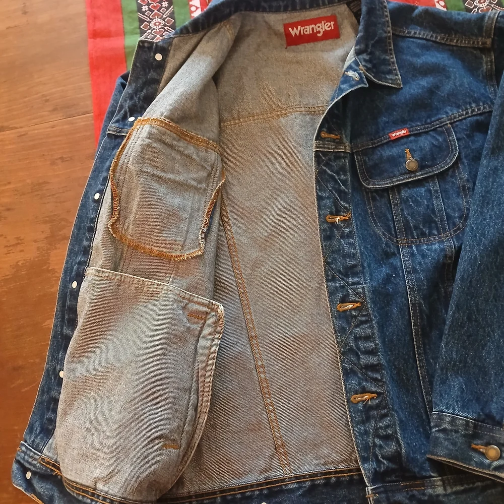 Wrangler Blue Denim Jacket - Picture 5 of 6